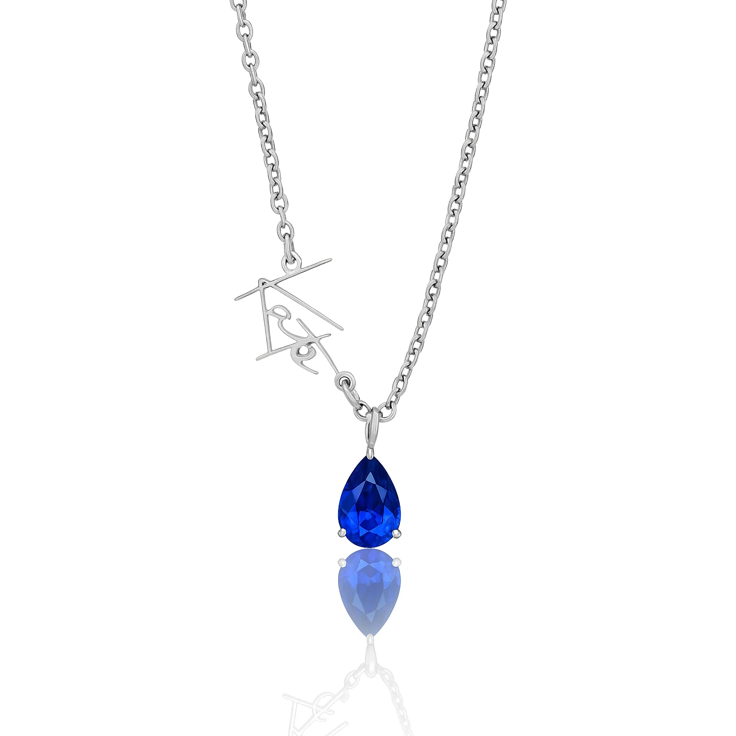 Signature Name and Birthstone Necklace