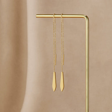 Gold Dakota Tassel Earrings – Noor & Rose