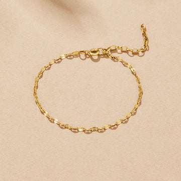 Leila Gold Chain Bracelet – Noor & Rose