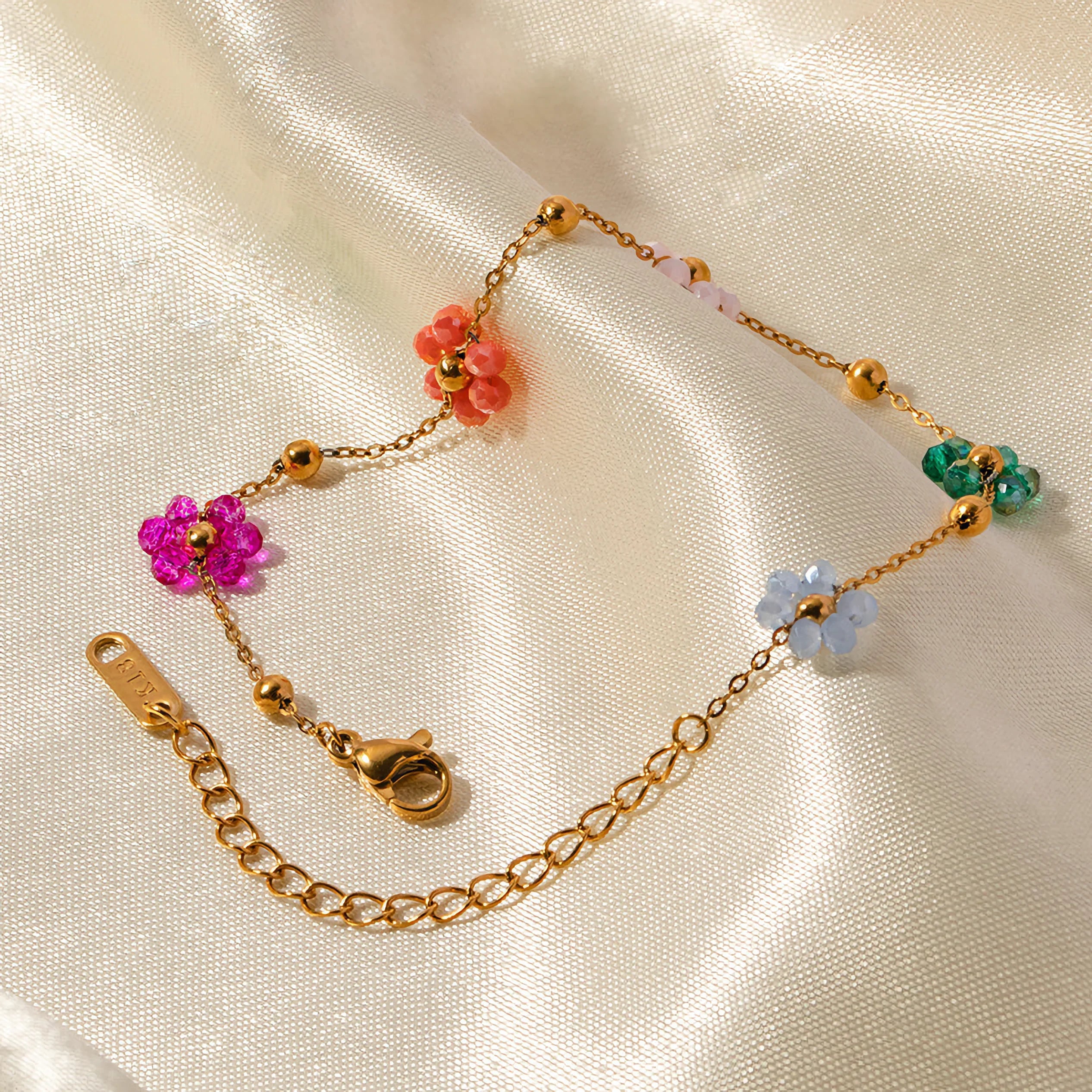 Floral Gold Bracelet
