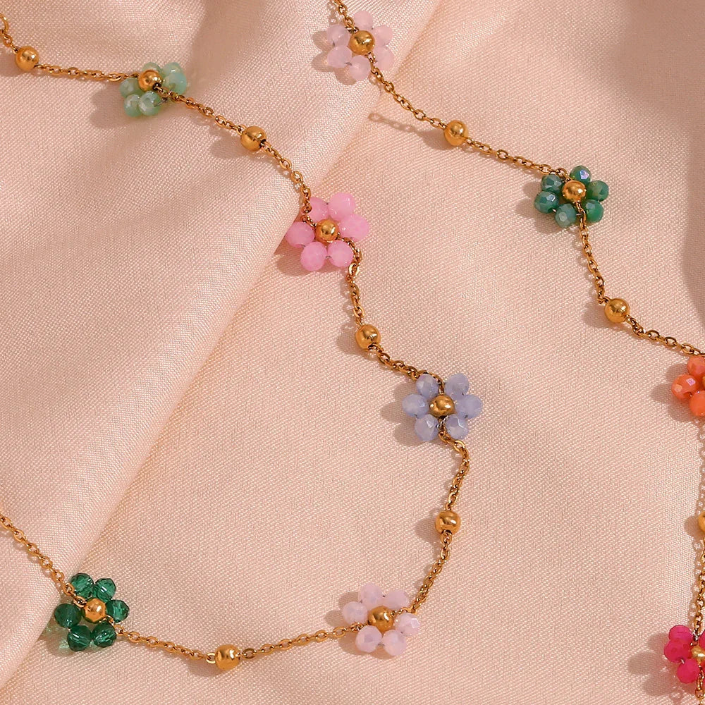 Floral Gold Necklace