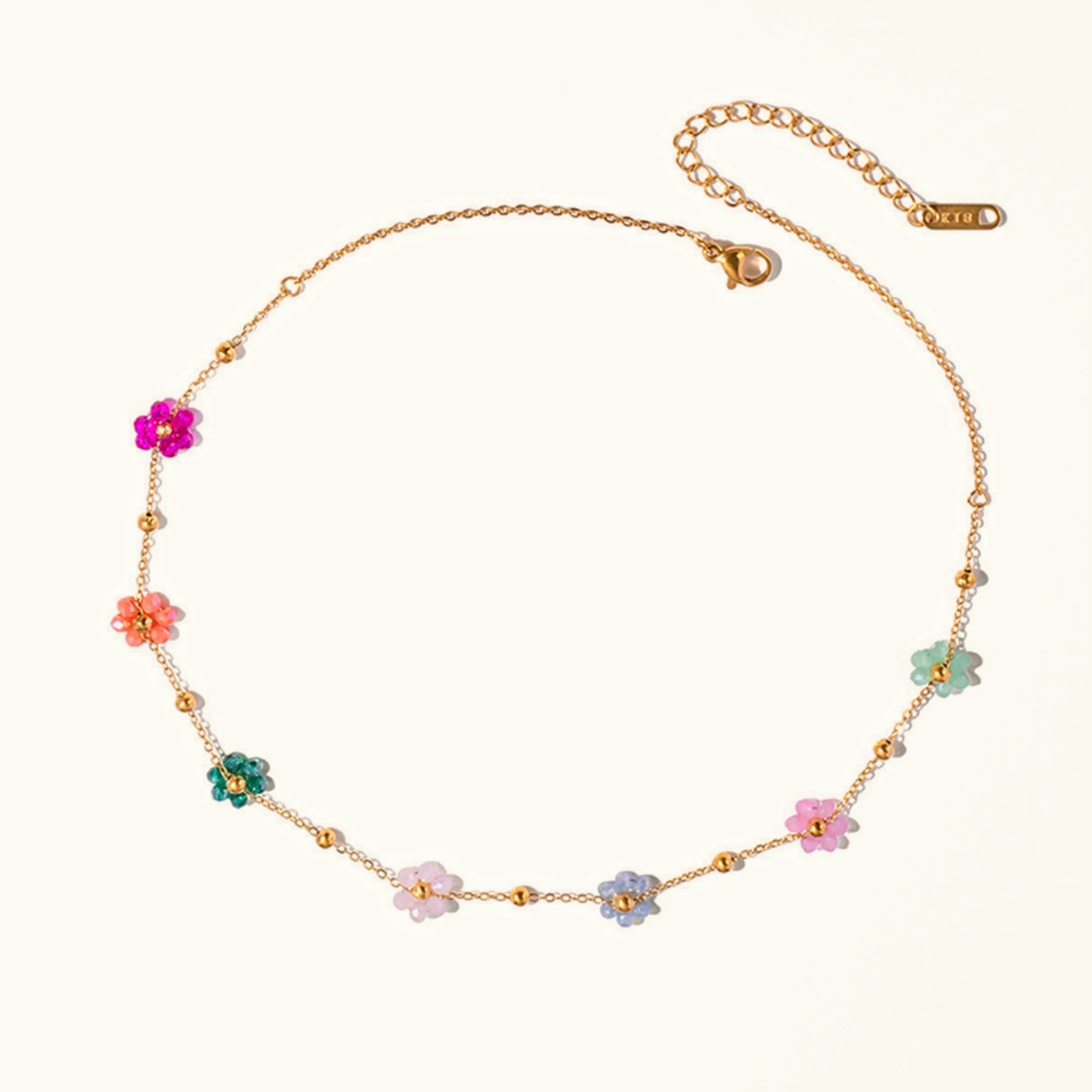 Floral Gold Necklace