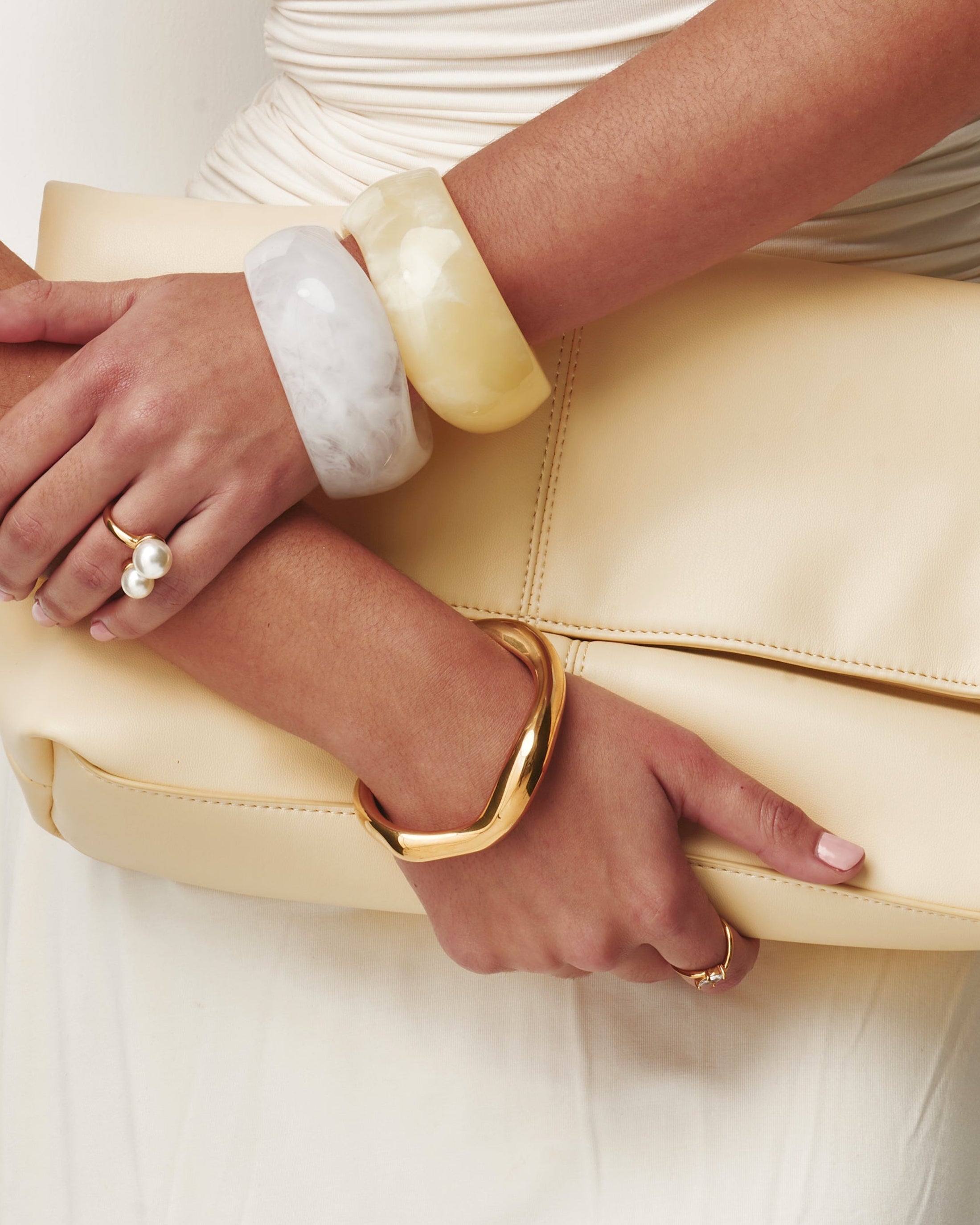 Sculptural Open Bracelet