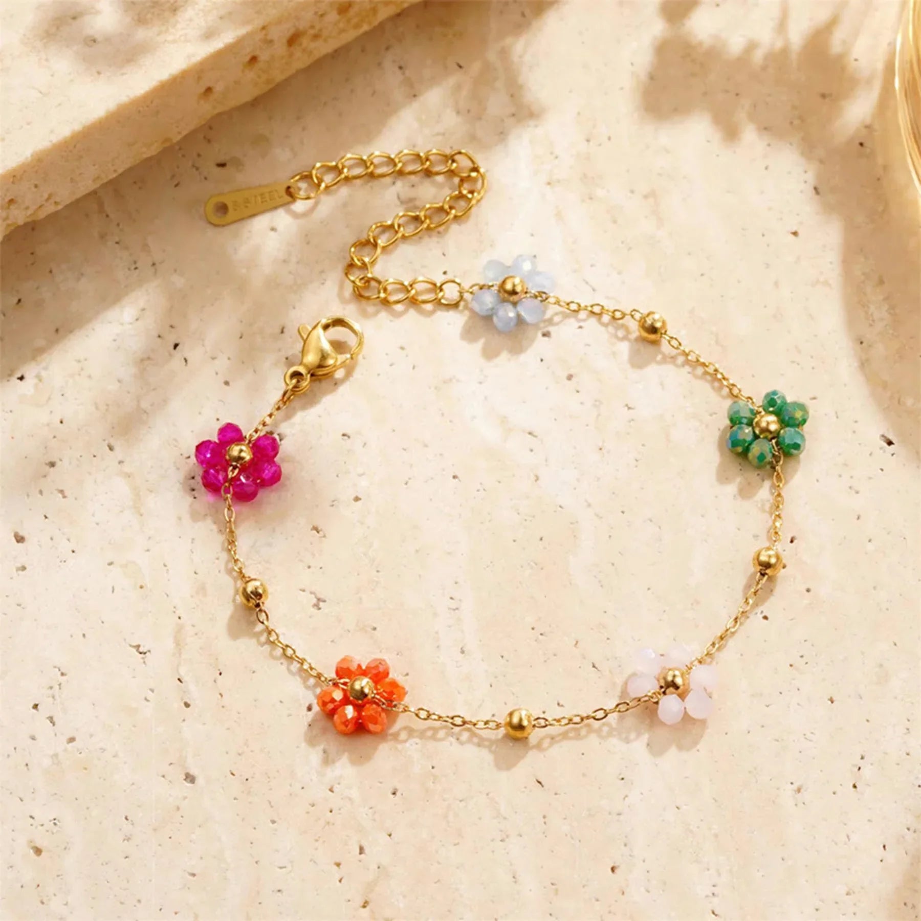 Floral Gold Bracelet