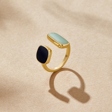 Aquamarine Wrap Ring – Noor & Rose