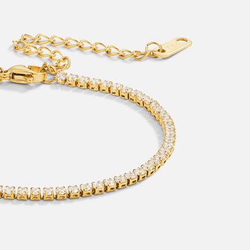 Cordelia Gold Tennis Bracelet – Noor & Rose
