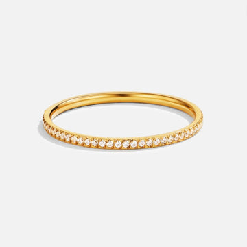 Eternity 18K Crystal Ring – Noor & Rose