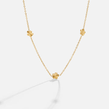 Flower Power 18K Gold Chain Necklace – Noor & Rose