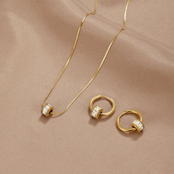 Gigi 18K Gold Set – Noor & Rose