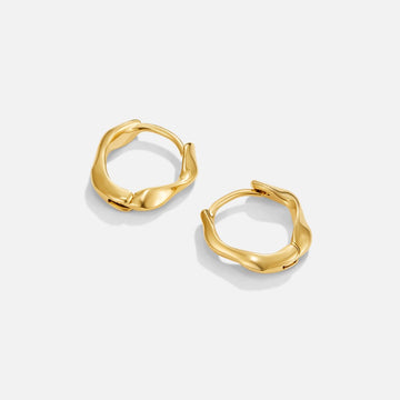 Lala Twisted Hoop Earrings – Noor & Rose