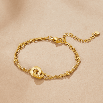 Layered Eternity Loop Bracelet – Noor & Rose