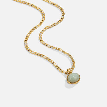 Liza Jade Pendant Necklace – Noor & Rose