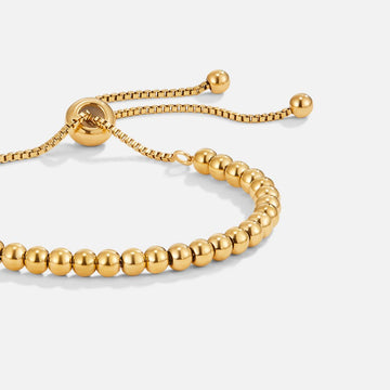 Niloya Beaded Gold Bracelet – Noor & Rose