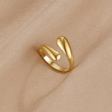 Raven Gold Wrap Ring – Noor & Rose