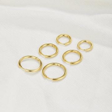 Triple Hoop Earrings Set – Noor & Rose