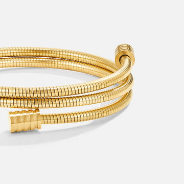 Twisted Gold Bracelet – Noor & Rose